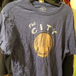 ‘47 Brand Men’s Large Golden State Warriors Shirt